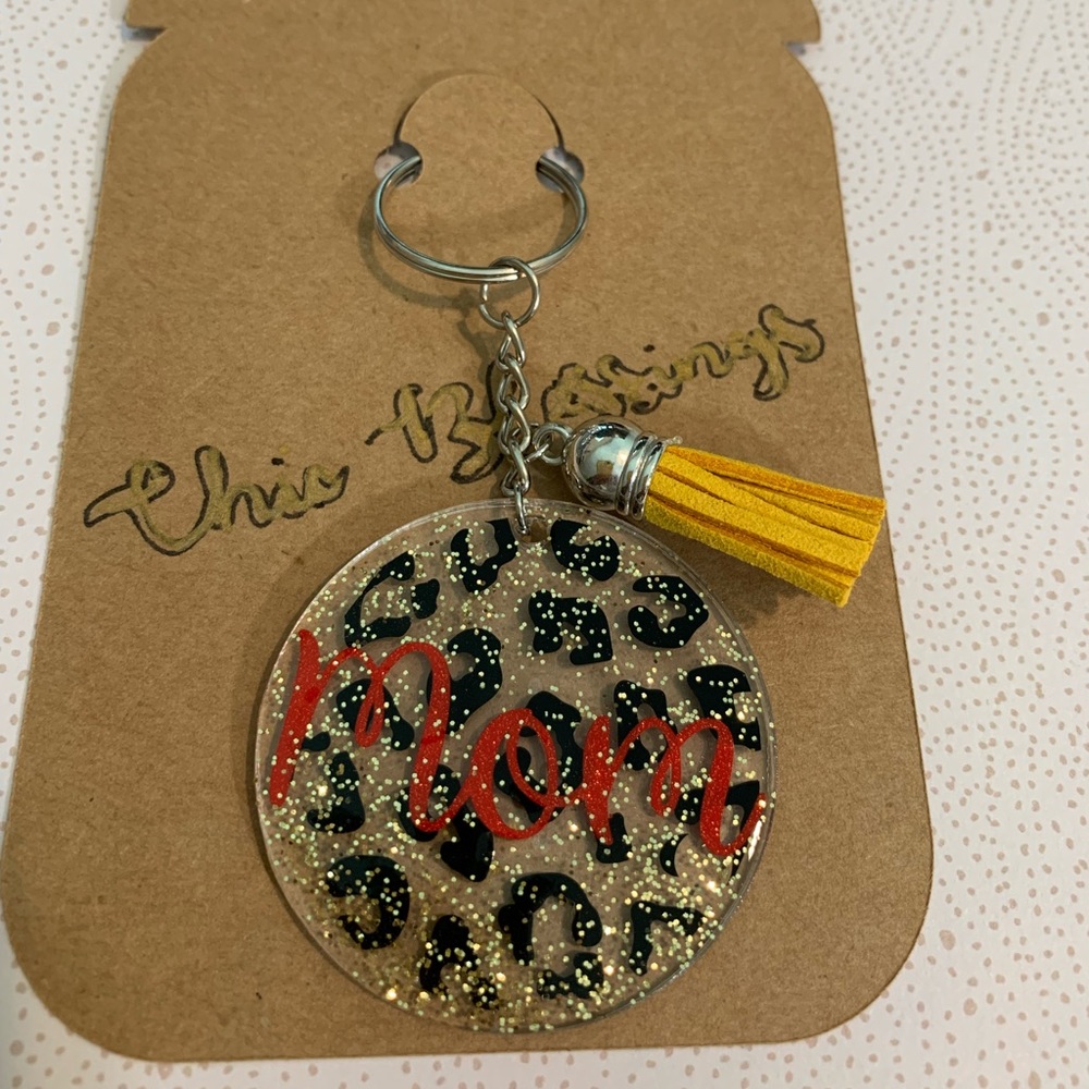 Key ring with tassel